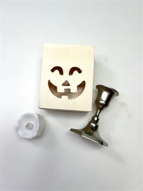 DIY Jack O Lantern Box Candle