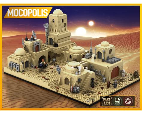 LEGO MOC LEGO MOC SW Tatooine Mos Eisley Cantina #1 | PDF instructions ...