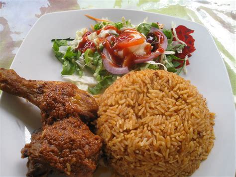 Chicken & Jollof Rice | Jollof rice, African cooking, Ghana food