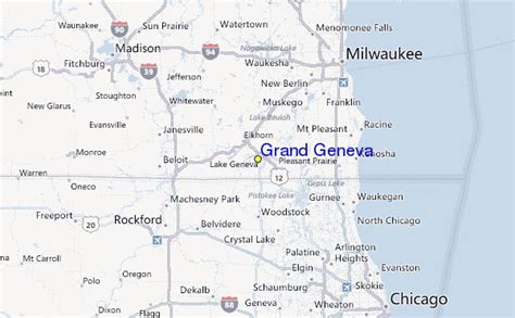 Grand Geneva Ski Resort Guide, Location Map & Grand Geneva ski holiday ...