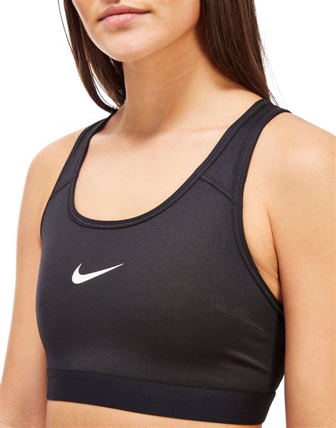 Nike Pro Classic Sports Bra in Black | Lyst