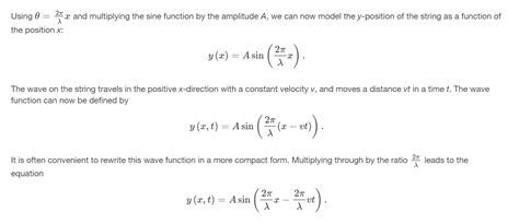 [SOLVED] Mathematics of Waves, Interpretation of Sine wave as a ...