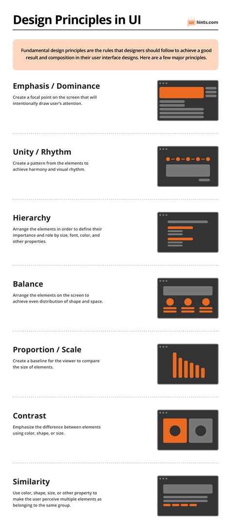 Design Principles in UI – UX Hints