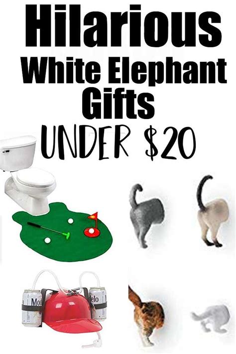 White Elephant Funny Gifts Under $20 | White elephant gifts, White ...