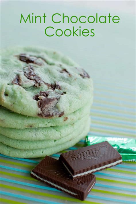 craftyc0rn3r: Mint Chocolate Cookies