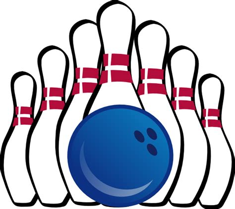 Free Clip Art of a Bowling Pin