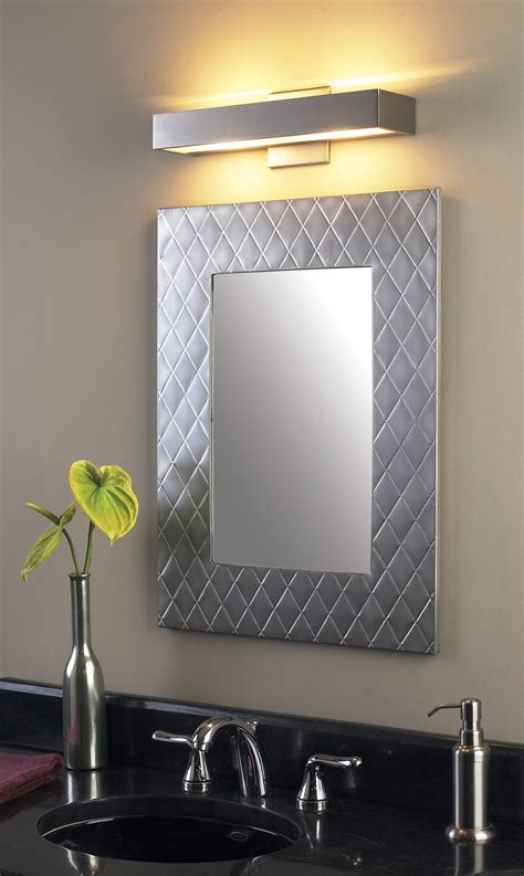 bathroom light over mirror height | Modern bathroom light fixtures, Led ...