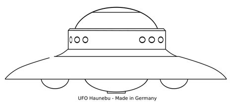 UFO Haunebu II - Openclipart