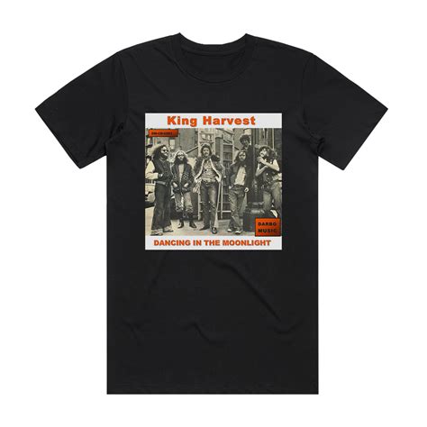 King Harvest Dancing In The Moonlight Album Cover T-Shirt Black – ALBUM ...