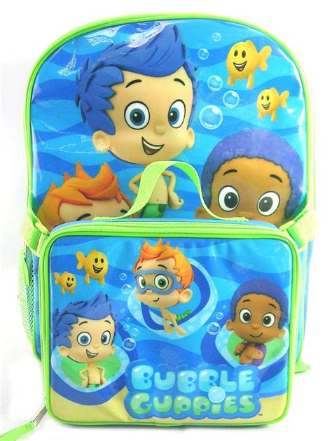 Bubble Guppies Boys Children School Backpack 2nd Birthday Parties ...