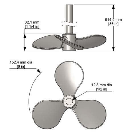 Propeller & Shaft - Caframo Lab Solutions