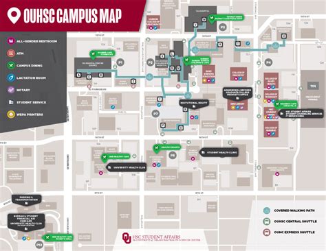 Campus Map University Of Oklahoma - Venus Jeannine