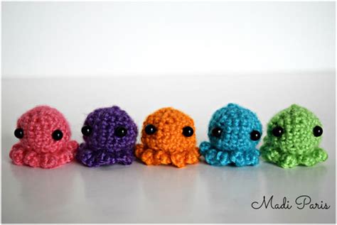 Mini Crochet Octopus Plush - Free Pattern - The Stitchin Mommy