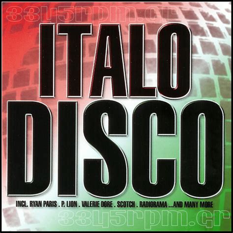 ITALO DISCO - CD ITALO DISCO ITALODISCO ITALODISCO