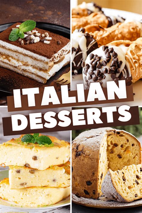 23 Italian Desserts (+ Easy Recipes) | Italian desserts, Italian ...