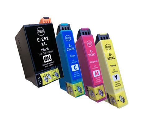 Epson WorkForce WF-3640 Ink Cartridges Set - Black, Cyan, Magenta, Yellow