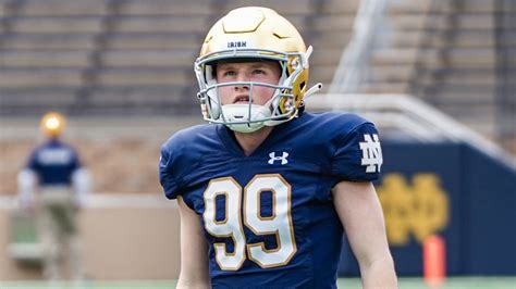 Notre Dame Kicker Blake Grupe Focused on Routine | Irish Sports Daily