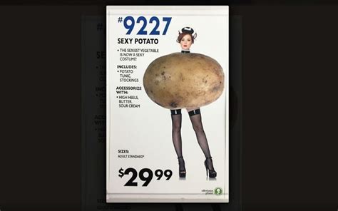 For Halloween, why not dress up as a sexy potato?