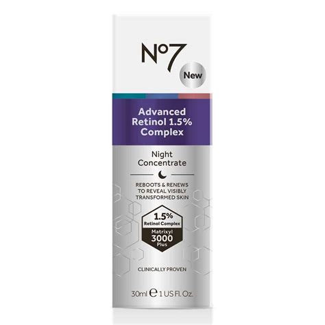 Boots No7 Advanced Retinol 1.5% Complex Night Concentrate | HOT NEW LAUNCH!