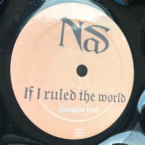 Nas If I Ruled the World Record Bowl Classic 90's Hip - Etsy