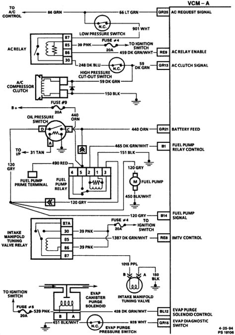 1998 Chevy S10 Fuel Pump Wiring Diagram Collection