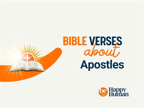 55+ Bible Verses about Apostles - BeHappyHuman