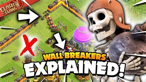 Wall Breakers Explained - Basic & Advanced Tips (Clash of Clans) by ...