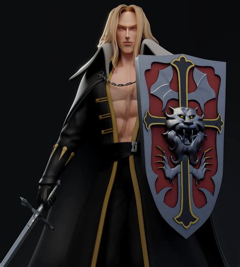 Alucard Fan Art - Finished Projects - Blender Artists Community