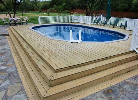 Above Ground Pools With Deck Included • Bulbs Ideas