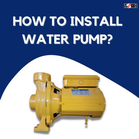 How to install water pump? - Pumpular.com