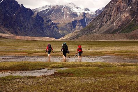 hiking in Auyuittuq National Park on Baffin Island #Nunavut #Canada # ...