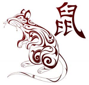 Rat Chinese Zodiac Tattoo - Tattoo Chinese