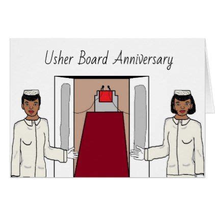 Usher board Anniversary Card | Zazzle.com | Anniversary cards ...