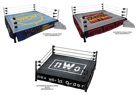 WWE PACKAGE DEAL WCW Classic, Monday Nitro & N.W.O. Ring Skirts & Mats ...