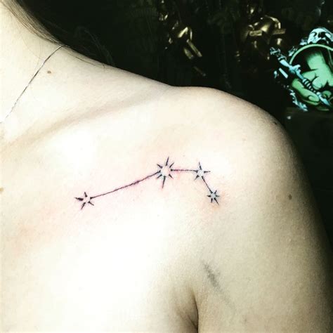 Aries constellation fine tattoo … | Aries constellation tattoo ...