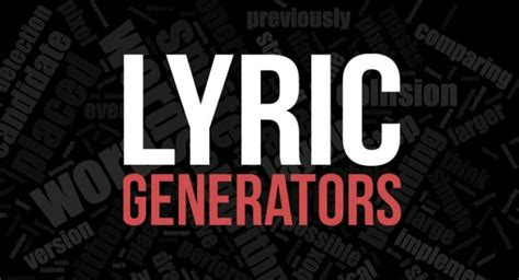 14 FREE Online Song Lyric Generator Apps For Songwriters!