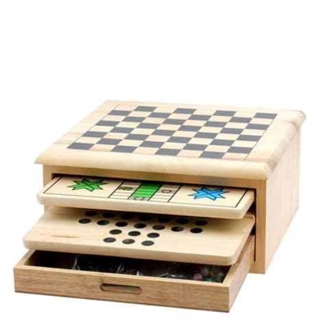 Board Games with 10-in-1 Wooden Game Set, 1 unit - Kroger