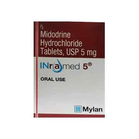 Inramed Midodrine Hydrochloride tablet Wholesale Price India