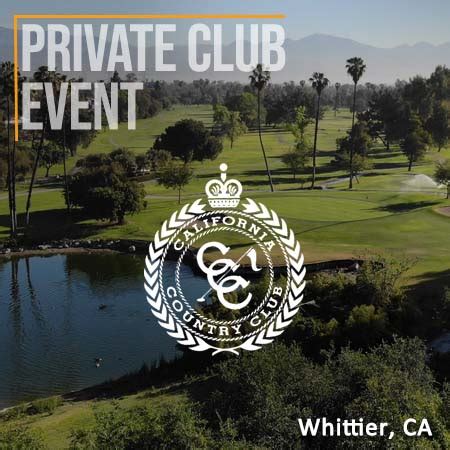 California Country Club - Whittier, CA - Golf Moose Event