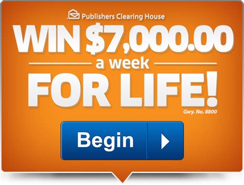 www.pch.com I Claim 7,000.a week for life which was 4900 and 6900 but ...