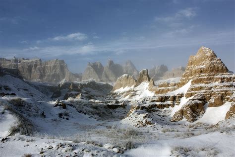 South Dakota Badlands in Winter - Thru Our Eyes Photography | Linton ...