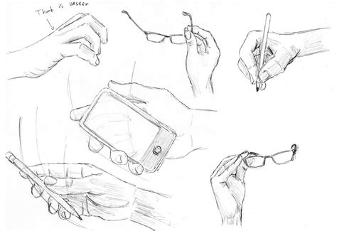 How to Draw Hands Poses: Quick Reference - Liron Yanconsky