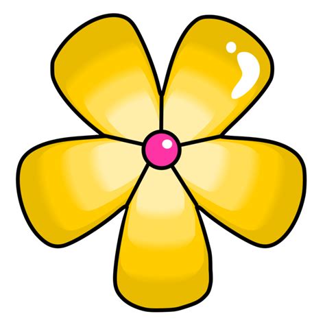 yellow flower clipart 16775155 PNG