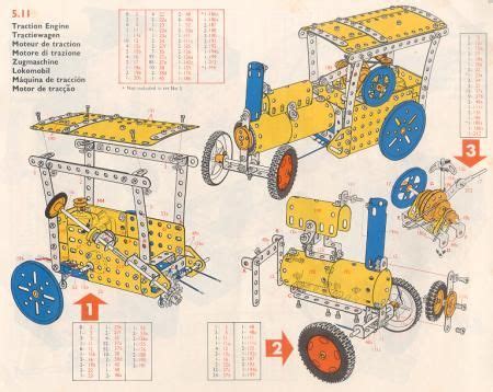 Meccano Construction System - Girders & Gears Benne, Meccano Models ...