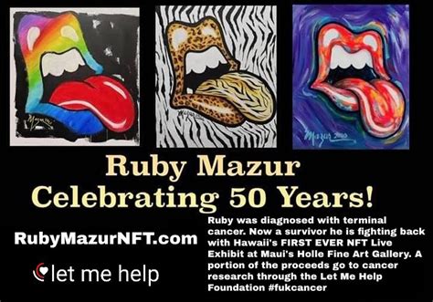 Ruby Mazur: Legendary “Mouth and Tongue“ Artist Sells First NFT for 1.1 ...