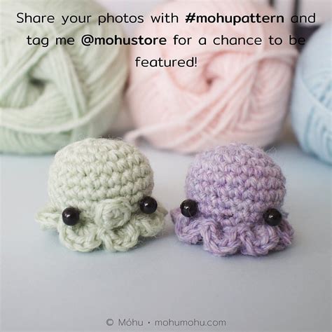 mini amigurumi octopus free crochet pattern