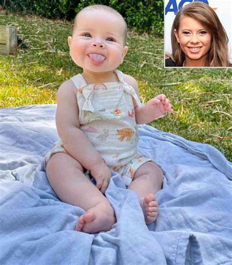 Bindi Irwin Shares Photos of Baby Daughter Smiling with Tongue Out