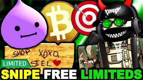 HOW TO SNIPE FREE UGC LIMITEDS! (Roblox UGC Limited U's Guide) - YouTube