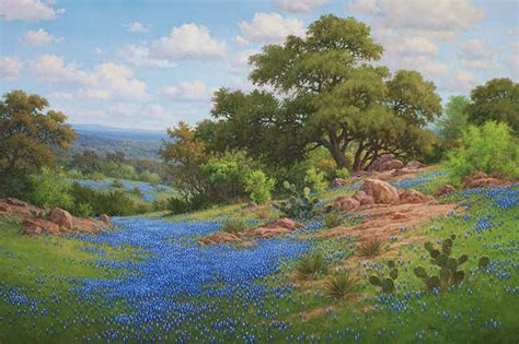 How to Paint Bluebonnets - Hagerman Art Blog