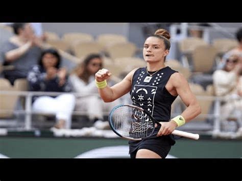 Roland Garros | Women's singles | Day 1 | Clara Burel v Maria Sakkari ...